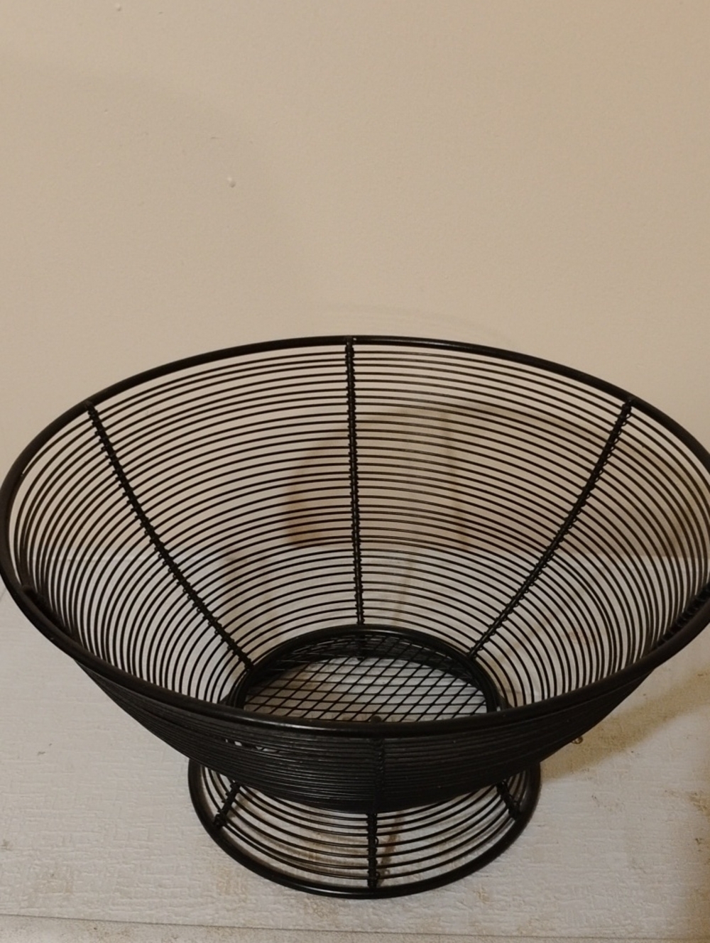 Black Wire Decorative Fruit Bowl - Home Accents